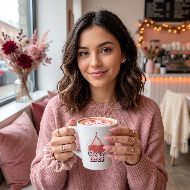 Tasse Latte Fleur de cerisier (Créateur téléchargé)