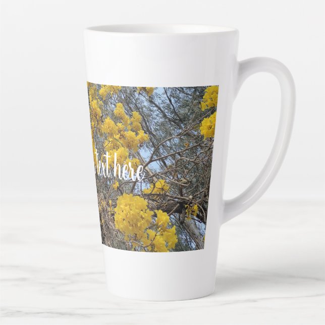 Tasse Latte Fleur de la nature (Droite)