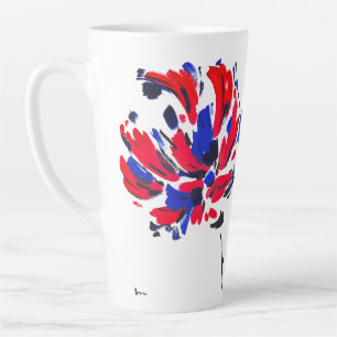 Tasse Latte Fleur éclatée