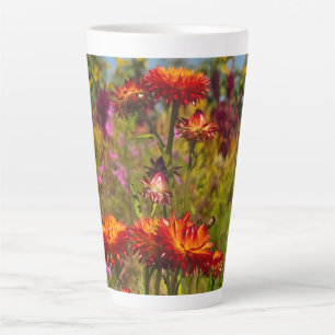 Tasse Latte Fleurs