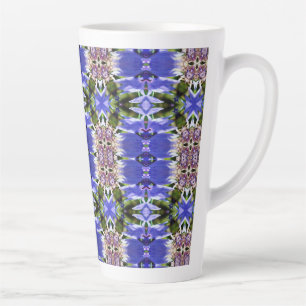 TASSE LATTE FLEURS DE CORNFLOWER