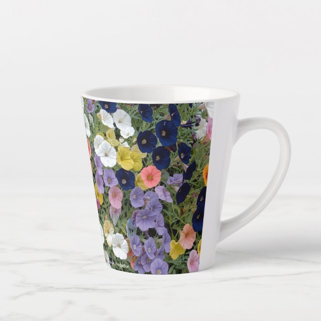 Tasse Latte Fleurs de porche 2026 (Droite)