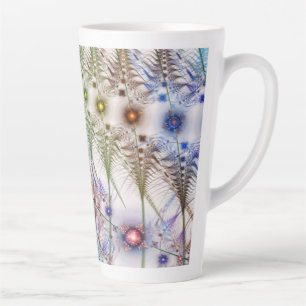 Tasse Latte Fleurs Ferns'N Abstraites