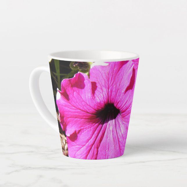 Tasse Latte Fleurs Ver 2.0 (Angle gauche)