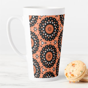 Tasse Latte Fleurs Westie Automne