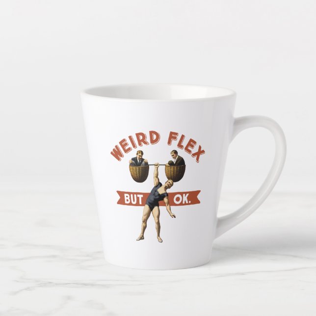 Tasse Latte Flex Étrange Mais OK (Droite)