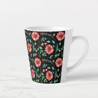 Floral Fleurs exotiques et feuille Motif-45654