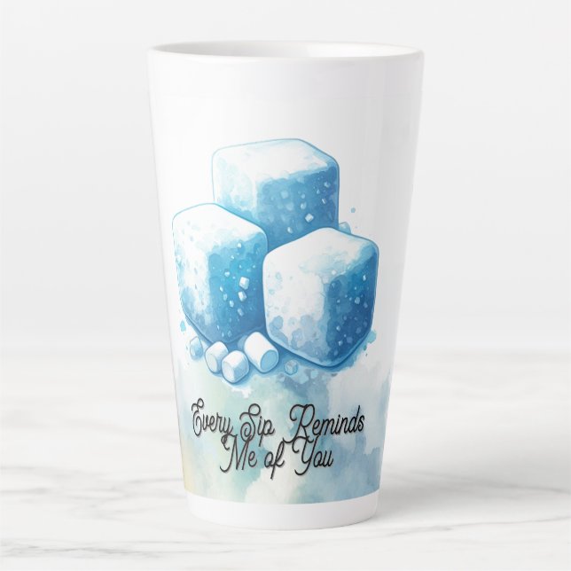 Tasse Latte Fluffy Marshmallow Nostalgie  (Devant)