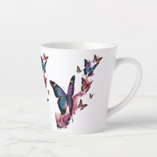 Tasse Latte Flux papillon Petite tôle - Gravité en vol