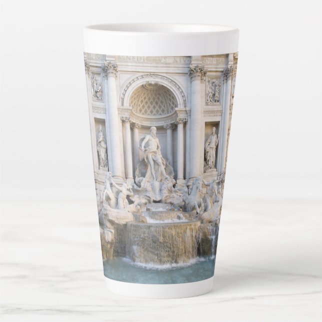 Tasse Latte Fontaine de Trevi (Devant)