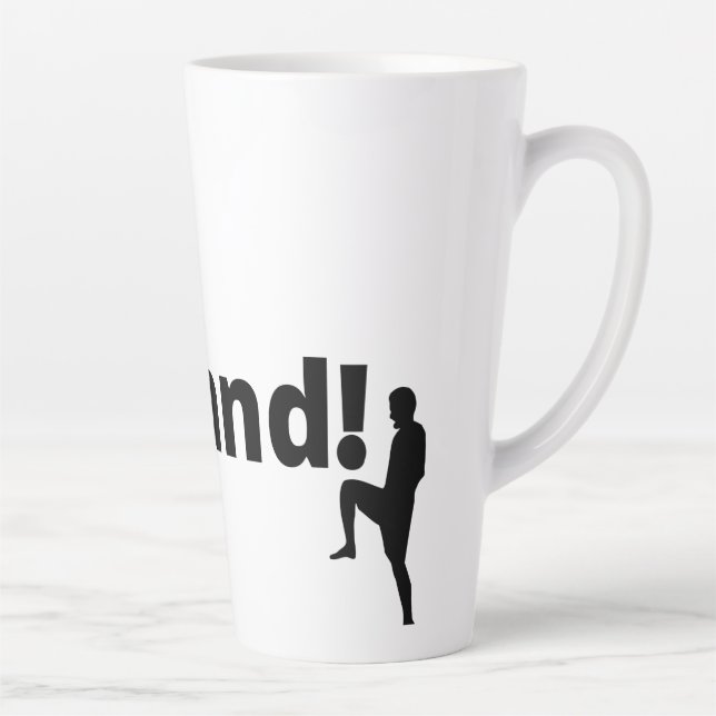 Tasse Latte Football anglais (Droite)