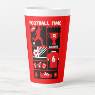 Tasse Latte Football britannique