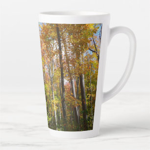 Tasse Latte Forêt d'automne II Photographie de paysage automna