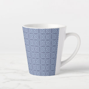 Tasse Latte Formes circulaires modernes motif sans couture