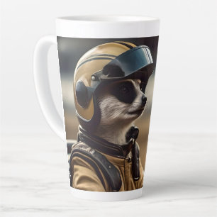 Tasse Latte Formula Fun : Conducteur de voiture de course prof
