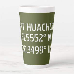 Tasse Latte Fort Huachuca Latitude Longitude