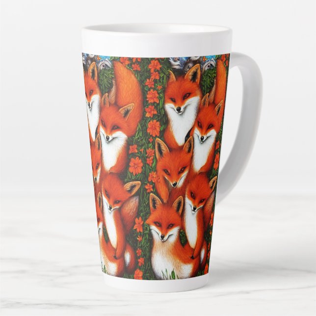 Tasse Latte Foxy (Angle droit)