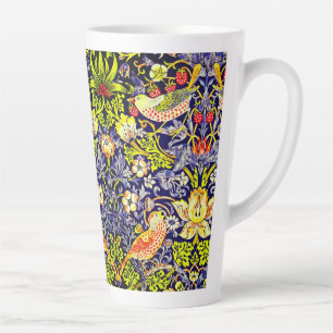 Tasse Latte Fraise Thief Oiseaux William Morris