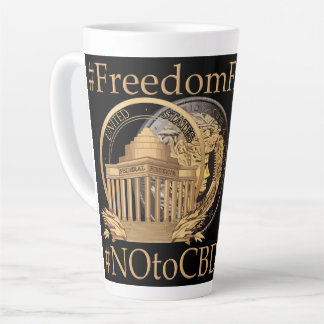 Tasse Latte #FreedomFirst : Portefeuille de la liberté - Embra