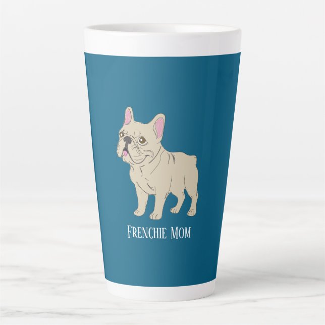 Tasse Latte Frenchie Mom (Devant)
