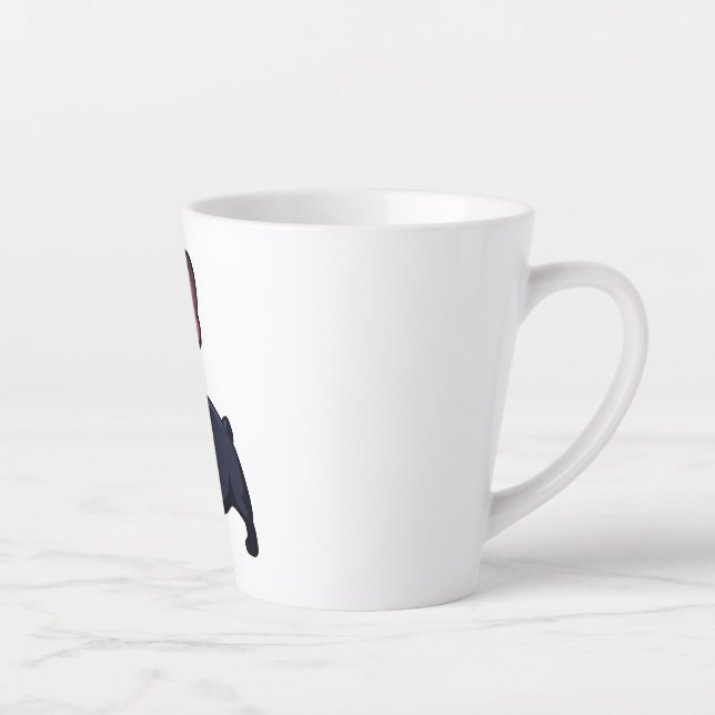 Tasse Latte Frenchie The Gentlemen (Droite)