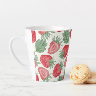 Tasse Latte Fresas de primavera
