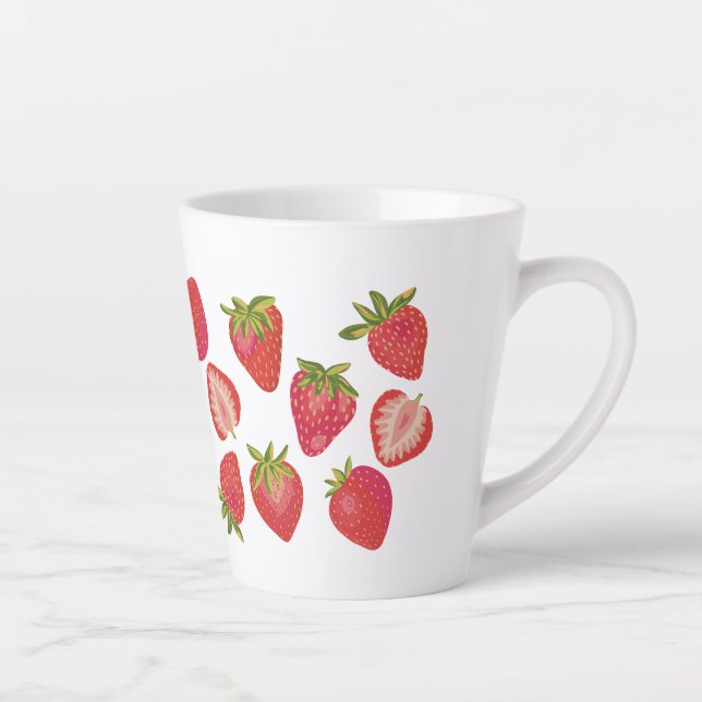 Tasse Latte Fruit fraise (Droite)