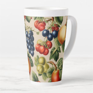 Tasse Latte Fruits et Fleurs du Luxe Jardin Italien