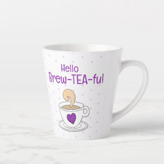 Tasse Latte Fun Tea Puns Coffee Tea Amateurs