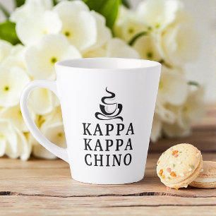 Tasse Latte Funny Kappa Kappa Chino Campus Style de vie