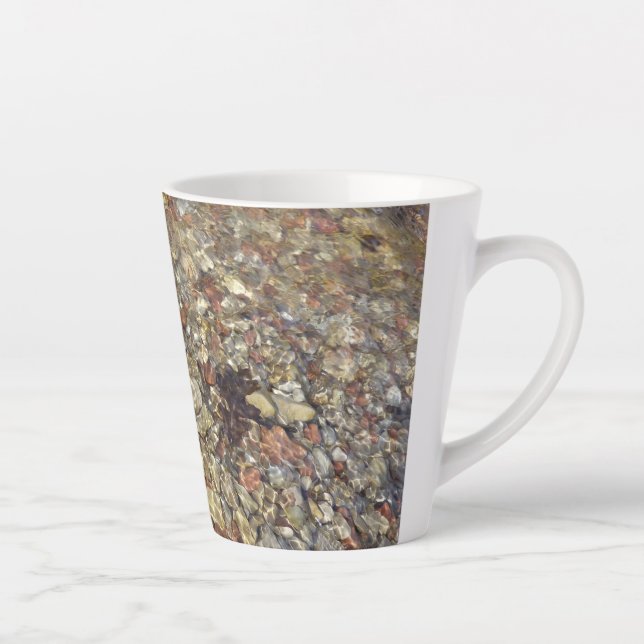 Tasse Latte Galets dans Taylor Creek Nature Photography (Droite)