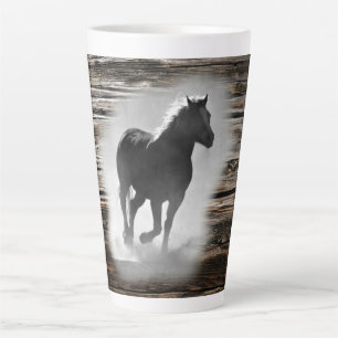 Tasse Latte Galloping de Wild Horse