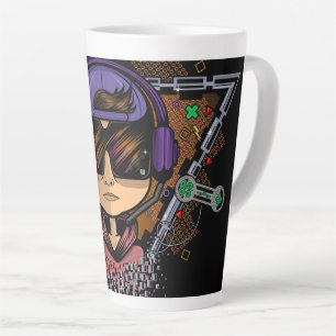 Tasse Latte Gamer Boy