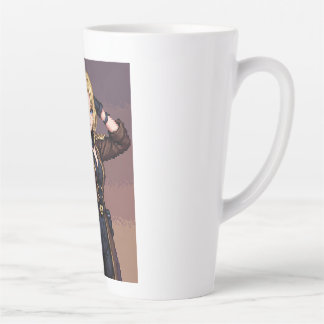 Tasse Latte Gaming Pixel Art Blanket – Cozy Gamer Mood