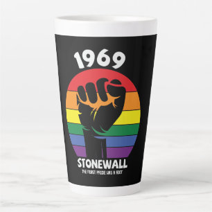 Tasse Latte Gay pride du souvenir de Stonewall Riot