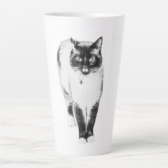 Tasse Latte Gaze majestueux (Devant)