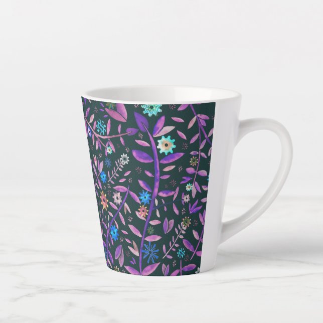 Tasse Latte Gear Flower (Droite)