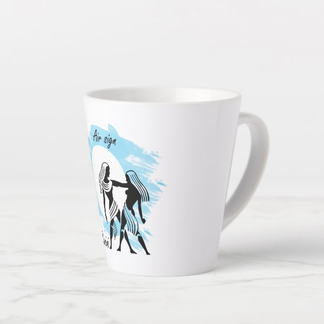 Tasse Latte Gemini (Angle droit)