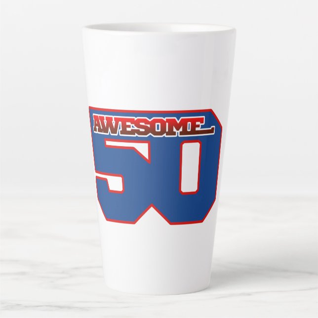 Tasse Latte génial 50 (Devant)