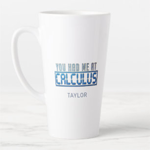 Tasse Latte Génie des Maths Je Suis Sous Le Charme Du Calcul I