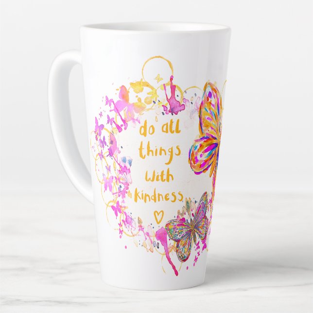 Tasse Latte Gentillesse  (Angle gauche)