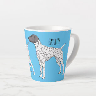 Tasse Latte German Shorthred Pointer dog