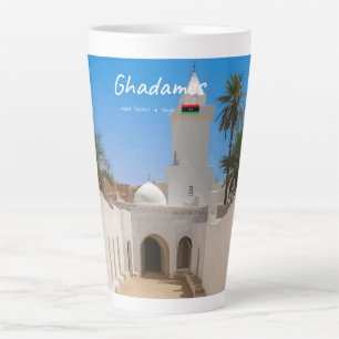 Tasse Latte Ghadames, Libye - Grande Mosquée Blanche