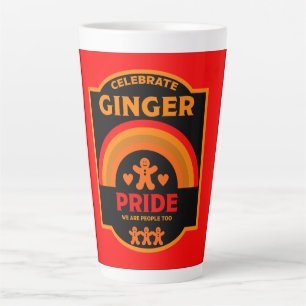 Tasse Latte Ginger Pride Jour Mois Événements