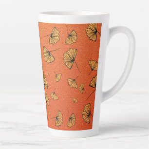 Tasse Latte ginkgo d'automne