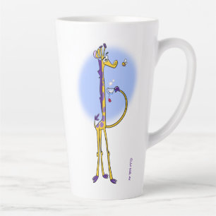 Tasse Latte GIRAFFE & HONEYBEE TEA par Jeff Willis