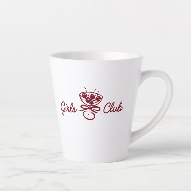 Tasse Latte Girls Club (Droite)