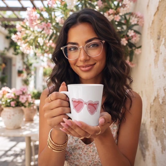 Tasse Latte Glasses (Créateur téléchargé)