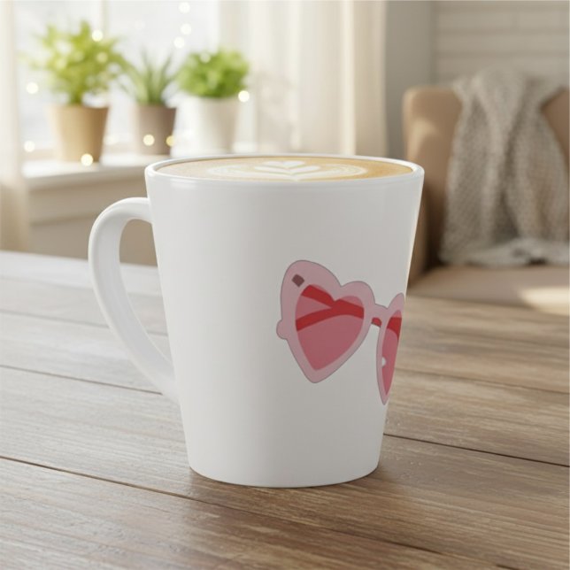 Tasse Latte Glasses (Créateur téléchargé)