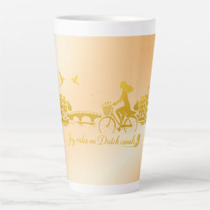 Tasse Latte GoldAmsterdam Rêveur Minimaliste Romantique